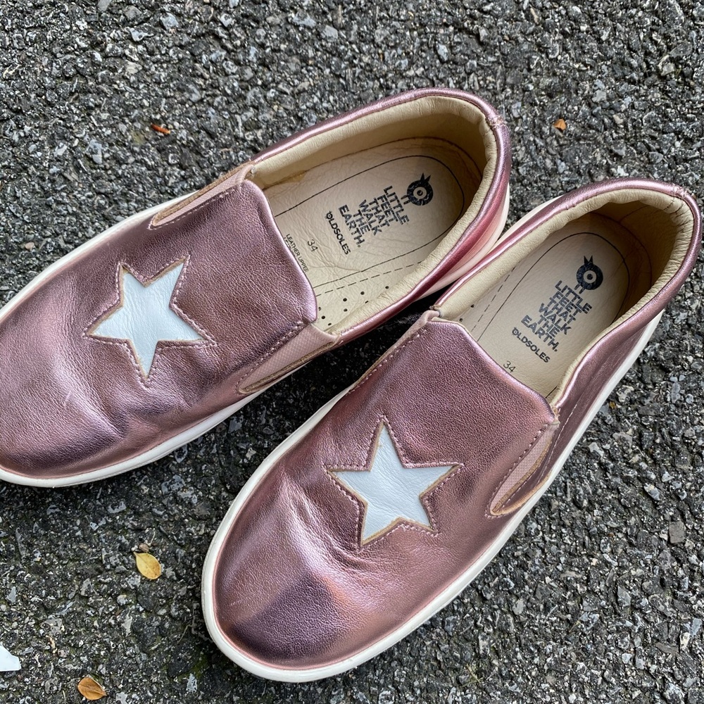 Old Soles pink Hoff slip-on sneaker sz34